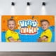 thumbnail image 2 of Vlad y Niki Fondo Temático Pancarta Suministros de Decoración para Fiesta de Cumpleaños, Decoración de Fondo de Fiesta Personalizado,150x90cm, 2 of 6