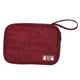 thumbnail image 2 of Organizador De Cable Electrónico Portátil Bolsas Cargador USB Estuches De Almacenamiento Wine Red, 2 of 5