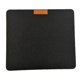 thumbnail image 1 of Alfombrilla De Ratón Suave Mesa Escritorio De La Computadora Alfombrilla De Fieltro Cojín Para Computadora Portátil Oficina Hogar Negro, 1 of 5