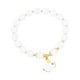 thumbnail image 5 of Elegante Pulsera De Cuentas Pulsera Encantos 8 Mm Para Fiesta Aniversario Festival Blanco, 5 of 5