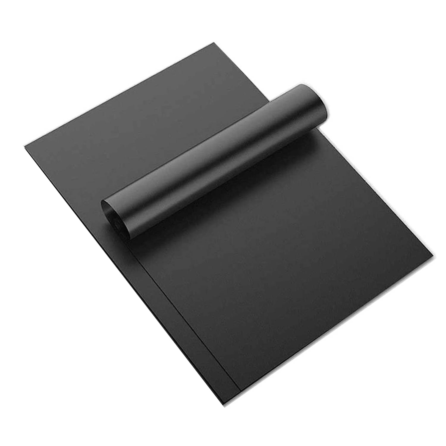 Importclick - Set 2 Láminas Antiadherente Parrillas Reutilizable Negro