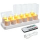 thumbnail image 1 of Velas recargables con temporizador remoto WoneNice, paquete de 12, 1 of 3