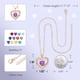 thumbnail image 3 of Collar  Love Pendant con Piedra de Nacimiento para Mujer, 3 of 4