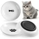 thumbnail image 1 of Cuenco de comida para gatos WROSWT Healthy Ceramic para gatos de interior, paquete de 3, 1 of 2