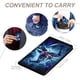 thumbnail image 4 of Venom Porta Pasaporte y Cartera de Viaje Premium de Cuero PU, Funda de Pasaporte Bloqueo RFID con Ranuras para Tarjetas de Crédito, Estuche para Libro de Pasaporte para Familia 10cm × 15cm, 4 of 6