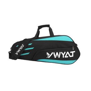Ioensy - Bolsa Para Raquetas De Bádminton, Bolsa Para Deportes Al Aire Libre, Cierre De Cremallera, Bolsa Para Transportar Raquetas, Color Negro Y Azul