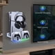 thumbnail image 2 of Kit de montaje en pared Mcbazel para PS5 Slim con cargador dual e iluminación RGB, 2 of 8