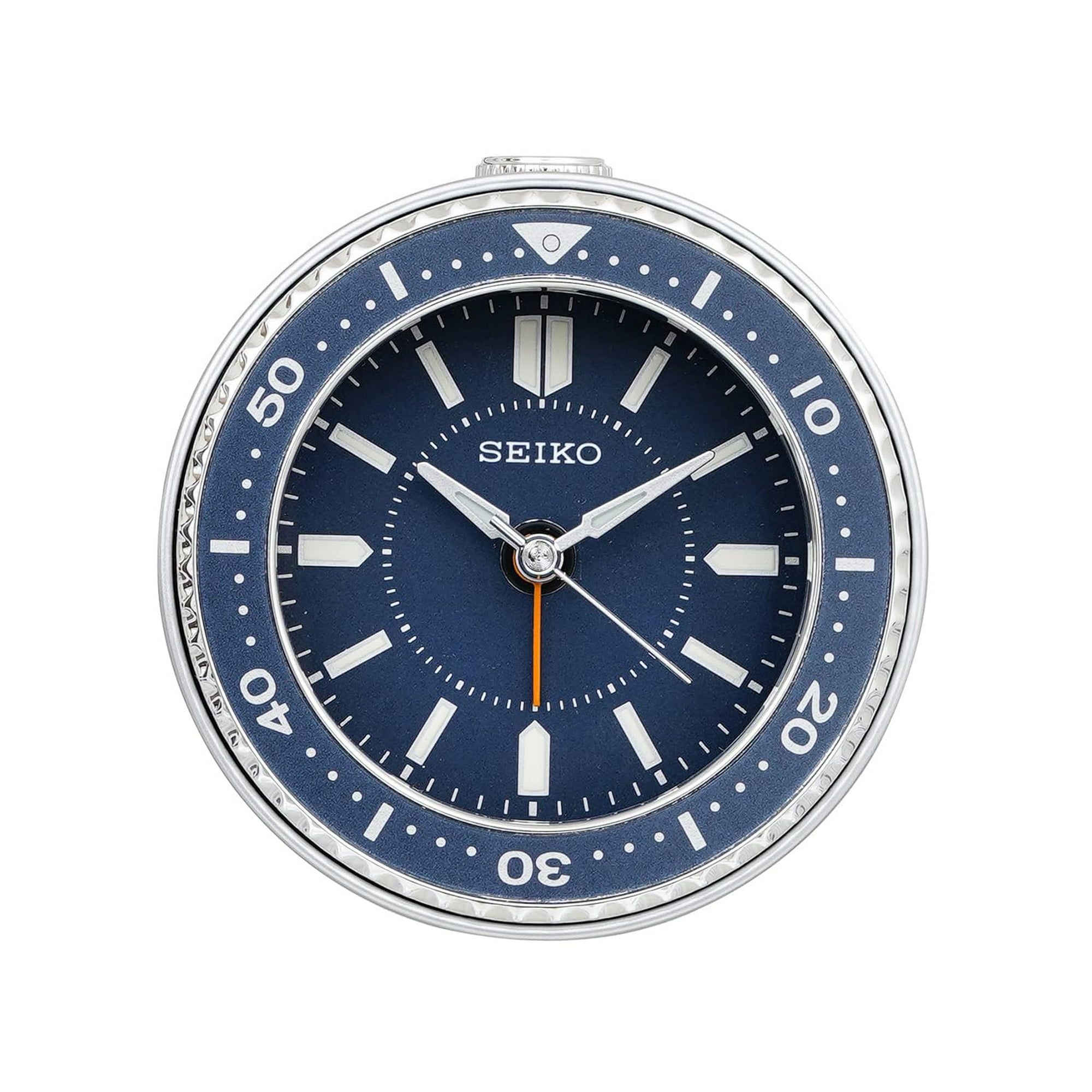 Despertador Seiko Mai Azul Metalizado