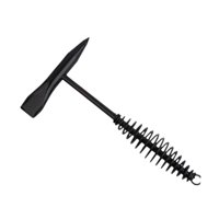 Magideal - Martillo De Chipp De Soldadura Herramienta Manual Absorbente Martillo De Escoria De Acero Portátil Con Manija De Resorte De Bobina Para La Extracción 300G 265X12Cm