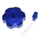 thumbnail image 1 of Tapas De Tanque De Combustible De Gas Hexagonales Mini CNC De Moda Para ATV Dirt Bike Azul, 1 of 5