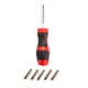 thumbnail image 4 of Juego de puntas de destornillador Philips ranurado 5 en 1 con luz led roja, 4 of 5
