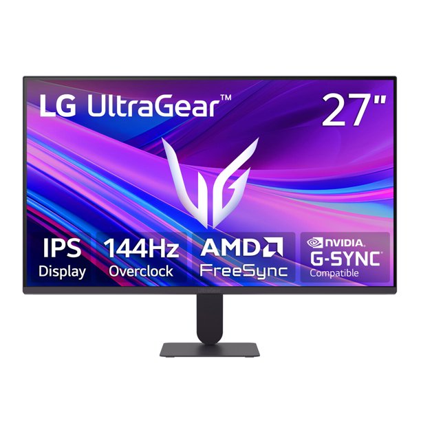 Monitor LG UltraGear 27G411ABAUS 27 pulgadas IPS FHD 144 Hz 1 ms FreeSync Gaming