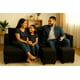 thumbnail image 3 of Sofa Seccional 3C Lusso Negro Chaise Lounge Ambos Lados, 3 of 4