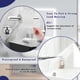 thumbnail image 4 of Soporte para toallas de papel Bollove de acero inoxidable plateado, 4 of 7