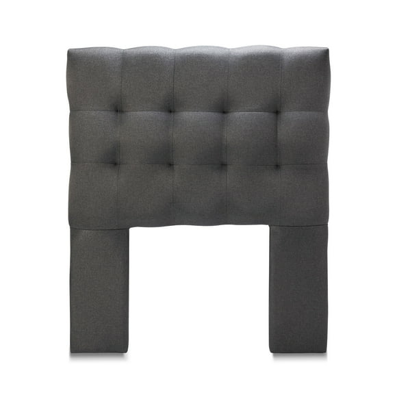 Respaldo 1,5 Plazas Lino Gris Oscuro Cp Seve
