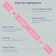 thumbnail image 4 of Iluminadores BLIEVE Aesthetic Cute No Bleed de doble punta, pastel, 4 of 9