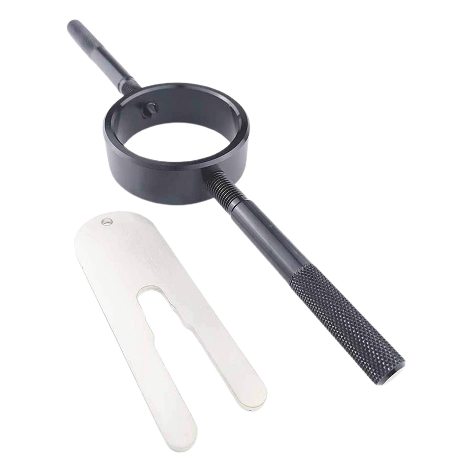 Magideal - Compresor De Resorte De Horquilla De Motocicleta, Herramienta De Sujeción Universal De Alta Resistencia, Práctica Herramienta De Reparación Para Horqu