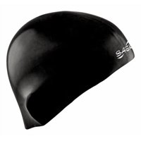 Gorra Natación Saeko Silicona 3D Dome Negro