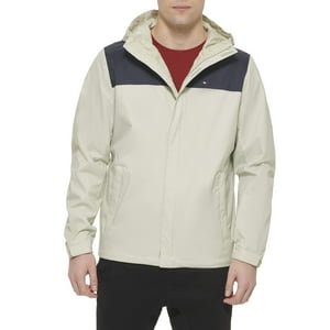 Chaqueta Tommy Hilfiger Ligera Impermeable Para Hombre Azul Marino