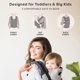 thumbnail image 5 of Mochila portabebés Líllé Baby Carry On Airflow 11-27 kg, color carbón/plata, 5 of 7
