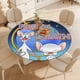 thumbnail image 4 of Pinky y Cerebro-theme Fitted Round Tablecloths Elastic Edged Table Covers Waterproof Table Cloth for Kitchen Holiday Party Tables Decor 150cm, 4 of 6