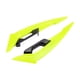 thumbnail image 2 of 2 Piezas De Alerones Laterales Para Motocicleta, Accesorio De Modificación Elegante Para Mantenimiento, Color Amarillo, 2 of 5