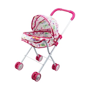 Magideal - Cochecito Plegable Para Muñecas, Juego De Simulación Para Muñecas, Regalo Para Niñas, Accesorios Para Muñecas, Carrito De Empuje, Juguete De Simulació