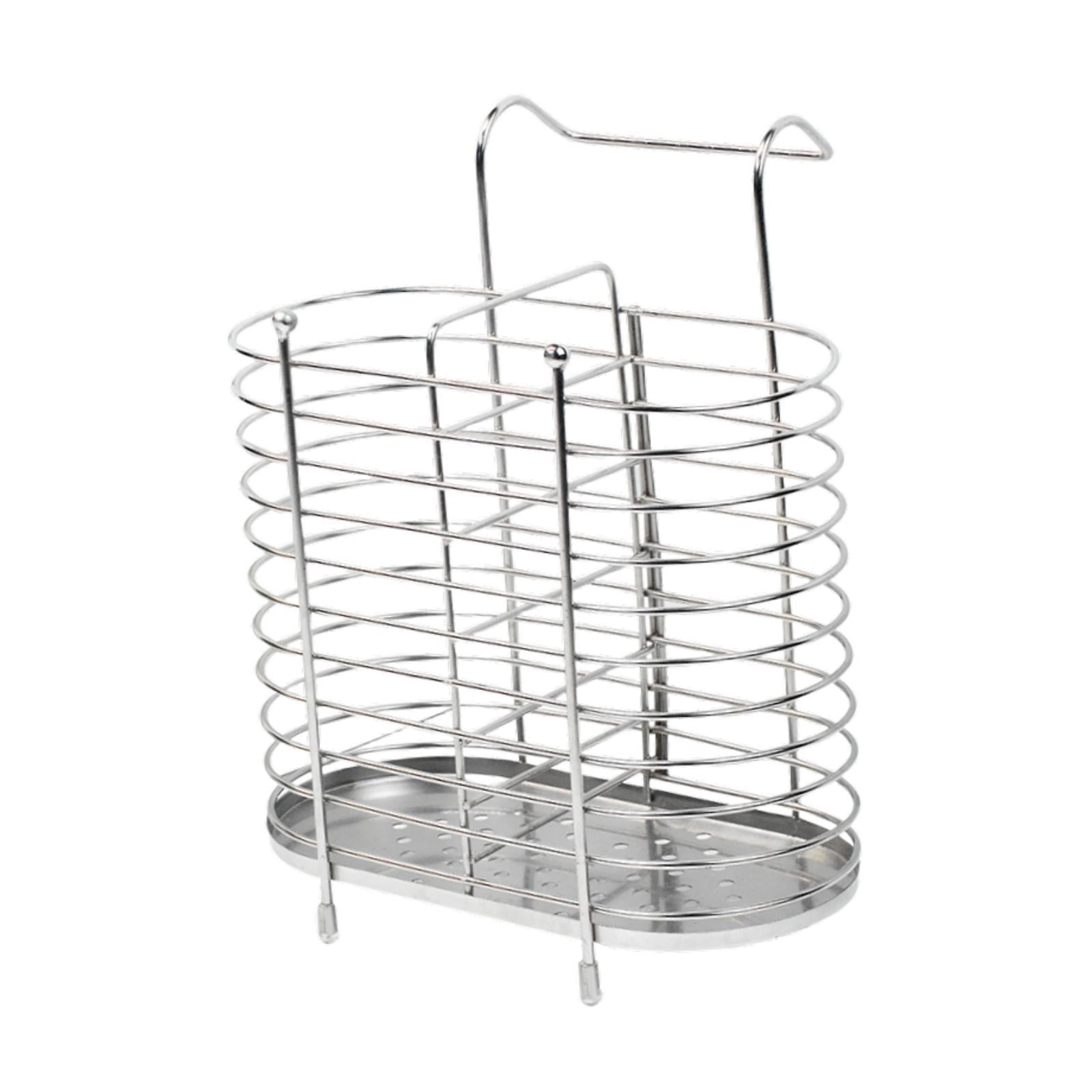 Bothyi - Contenedor Para Palillos, Cucharas De Metal, Tenedores, Escurridor De Cubiertos