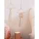 thumbnail image 4 of Colgante de pared IOWER de macramé, 24 x 70 cm, decoración bohemio con borlas, 2 unidades, 4 of 7