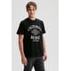 thumbnail image 2 of Polera Hombre Estampado Negro, 2 of 4