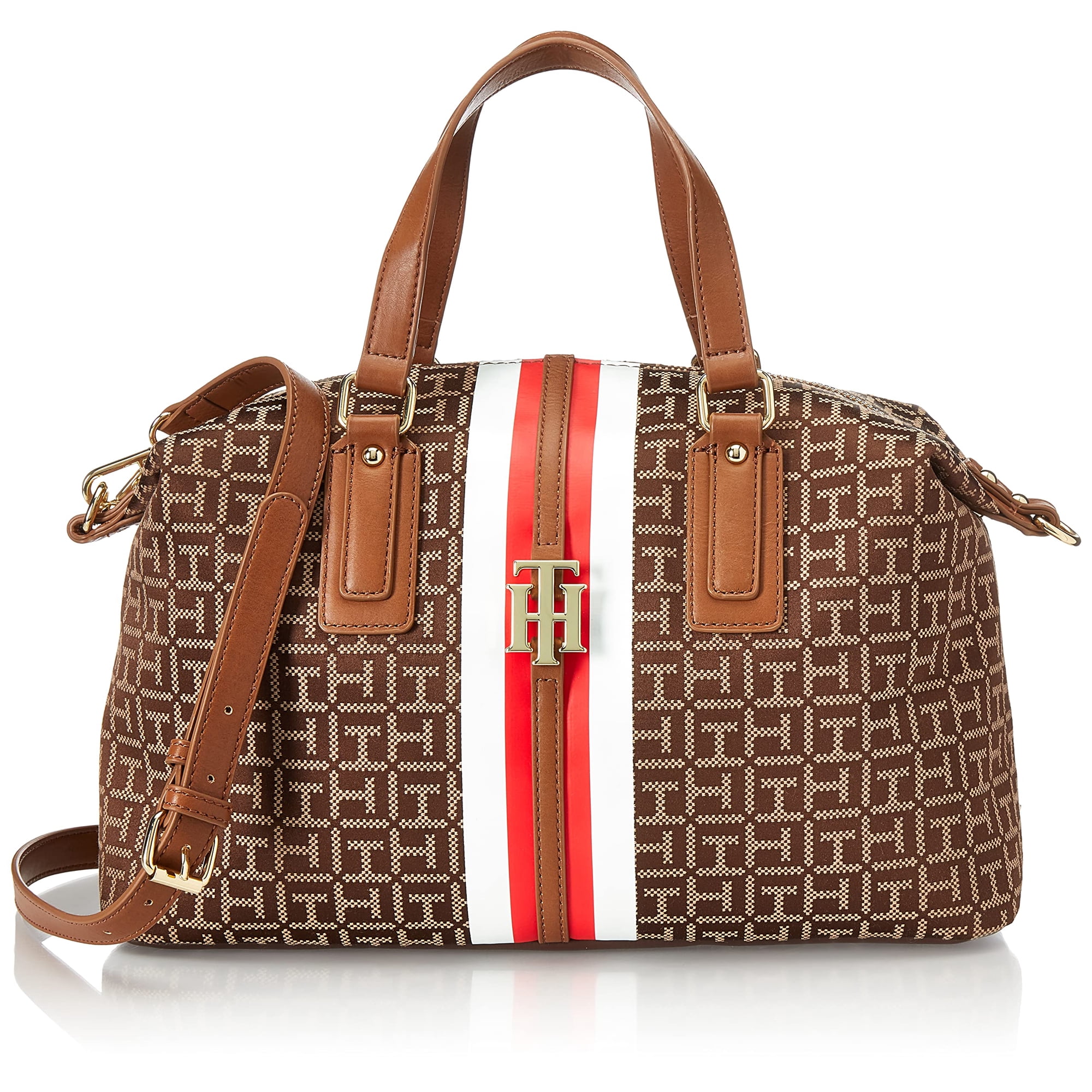Bolso De Mano Tommy Hilfiger Jaden Satchel Crossbody Para Mujer