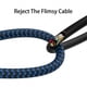 thumbnail image 2 of Cable USB C a USB C MUXA, trenzado de nailon, 60 W, carga rápida, 2 of 7