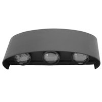 Genérico - Set 2 Apliques Moderno Led 6W Sala Porche Patio Garaje Lau