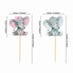 thumbnail image 2 of Adorno para pastel AMABAZR 24 piezas - Decoraciones de elefante, 2 of 2