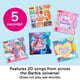 thumbnail image 3 of Tocadiscos Barbie de juguete musical Fisher-Price con 5 discos, 3 of 6
