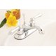 thumbnail image 4 of Grifo para lavabo OakBrook Traditional Chrome 4, 2 manijas, 4 of 6