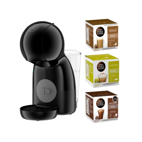Dolce Gusto - Cafetera Piccolo Xs + Cápsulas De Café Lacteadas X3 Cajas
