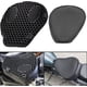 thumbnail image 1 of Cojín de asiento de gel plegable con estructura de panal 3D para motocicleta, gran absorción de impactos y transpirable para viajes largos., 1 of 6