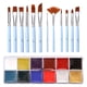 thumbnail image 1 of Paleta Portátil Profesional De La Pintura Al óleo De La Pintura Del Cuerpo De La Cara Para Halloween, 1 of 5