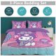 thumbnail image 2 of Kuromi 3 Piece Set Printed Duvet Cover Bed SetBedding Set Soft Comforter Cover with Zipper Quilt Cover & Pillowcaseswith Zipper Closure Microfiber, 2 of 5