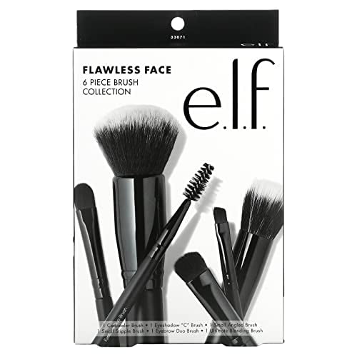 Kit De Rostro Perfecto E.l.f. Colección De 6 Brochas
