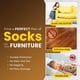 thumbnail image 4 of Calcetines para patas de silla IAMZAY, 16 piezas, protectores elásticos para el piso, 4 of 8