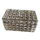 thumbnail image 4 of Joyero De Cristal Elegante Organizador De Baratijas Para Relojes Pendientes Collares Plata, 4 of 5