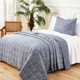 thumbnail image 1 of Juego de colcha softpage Twin 68x88" Navy, 2 piezas, algodón, 1 of 7
