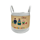 thumbnail image 1 of Canasto Organizador Infantil 30x32cm Cesta Amarilla, 1 of 3