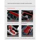 thumbnail image 3 of Jinkey Soporte De Teléfono De Doble Copa Para Coche Montaje Giratorio De Coche De 360 ° Soportes De Copa De Cuello De Ganso Ajustables Para Teléfonos Celulares Aptos Universales Para La May, 3 of 3