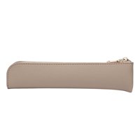 Magideal - Estuche Cosmético Bolsa De Accesorios Portalápices Estuche Para Lápices Cómodo Ligero Para Poner Alrededor De 3 A 4 Piezas Plumas Estilográficas Caqui