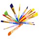 thumbnail image 2 of Pinceles E-Z Grip surtidos, 15 piezas, 2 of 4