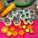thumbnail image 2 of 4/5/10/14 Pieces Of Fruit And Vegetable Cookie Cutter Set, Chocolate Cutter Stainless Steel Food Mini Pie Cookie Mold, Baking Mold, Decorative Tools, 2 of 3
