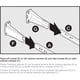 thumbnail image 3 of Juego de soportes Liberty D688SEC-W-TX blancos para correderas de cajón, 3 of 3